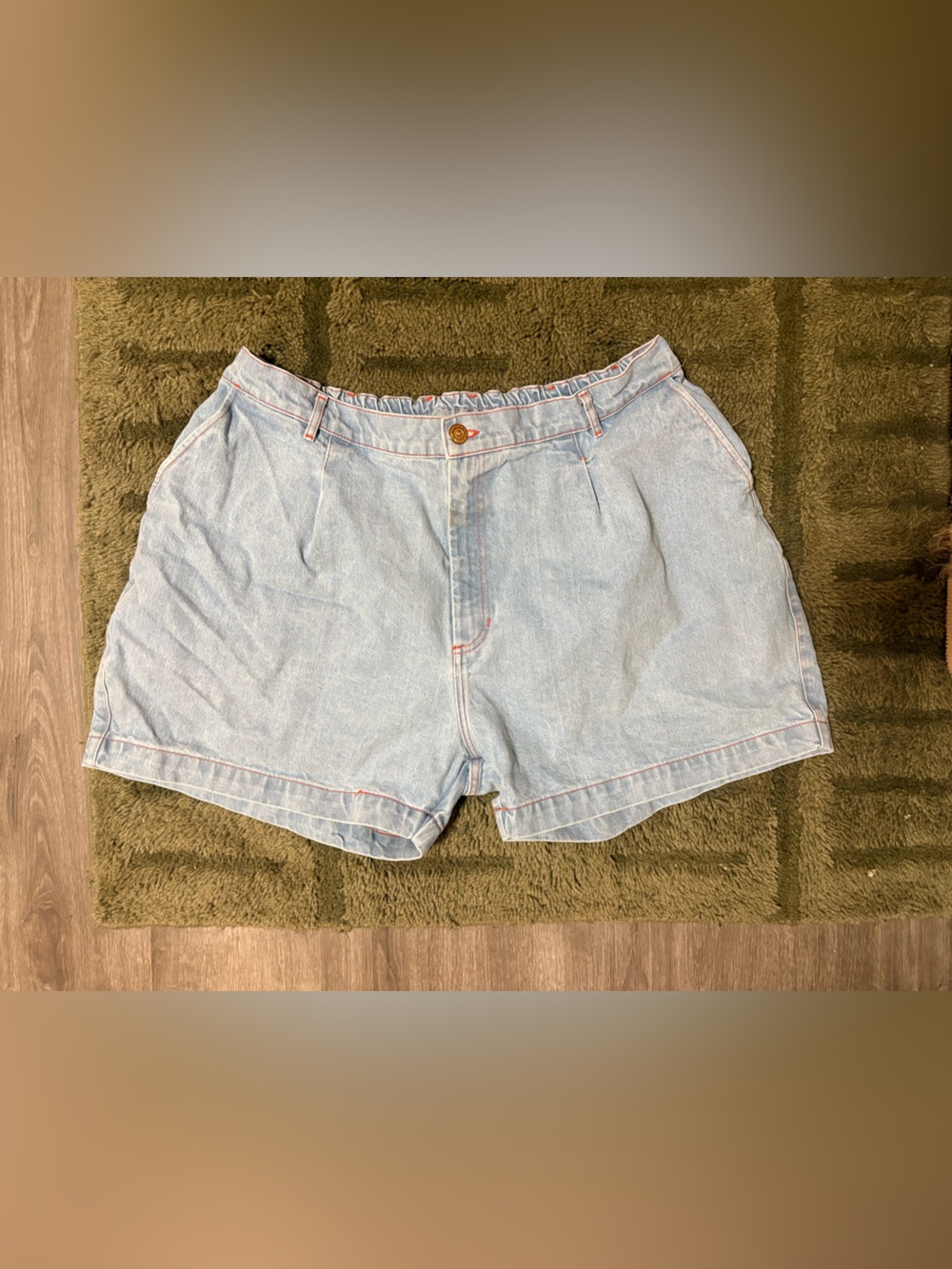 Big Bud Press Denim Trouser Shorts